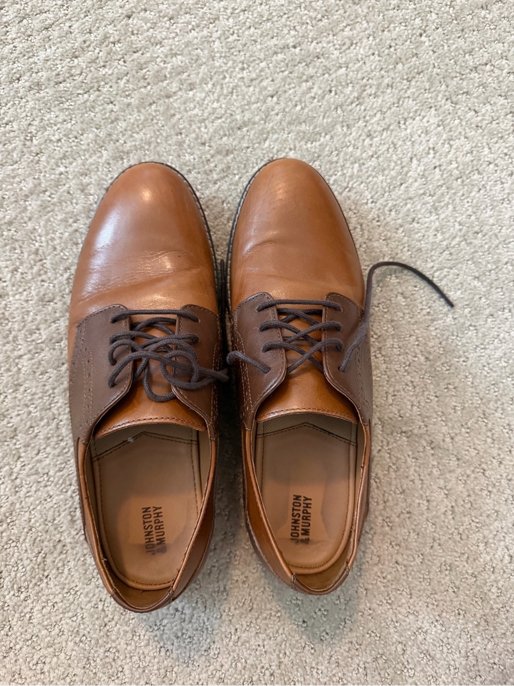 Boy’s Johnston & Murphy Saddle Dress Shoes